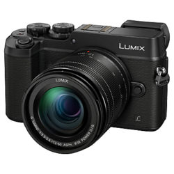 Panasonic LUMIX DMC-GX8 Compact System Camera With 12-60mm Lens, 5x Optical Zoom, 4K Ultra HD, 20.3MP, Wi-Fi, NFC, OLED EVF, 3 Touch Screen, Black